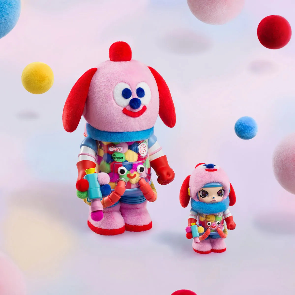 MEGA SPACE MOLLY 400% Jon Burgerman