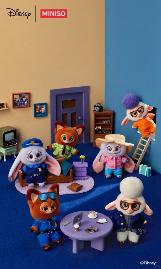 ZOOTOPIA Vinyl Plush Pendant Mystery Blind Box