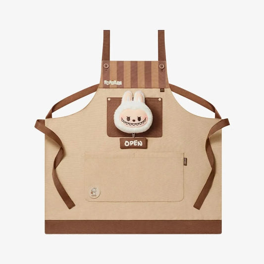 POP BEAN Coffee Factory Series-LABUBU Apron2