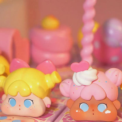 QOQO MINI FACE Pink Birthday Series PVC Figures Blind Box - toptoylands