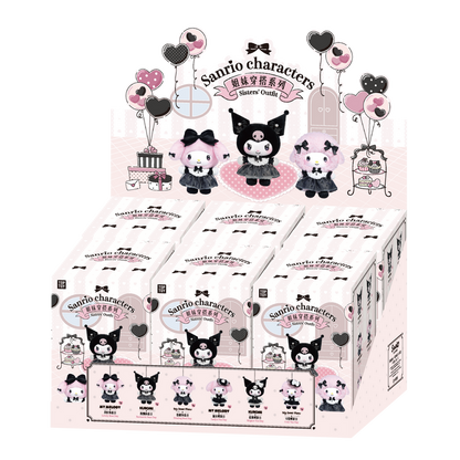 SANRIO Characters Sisters' Outfit Series Vinyl Plush Blind Box - toptoylands