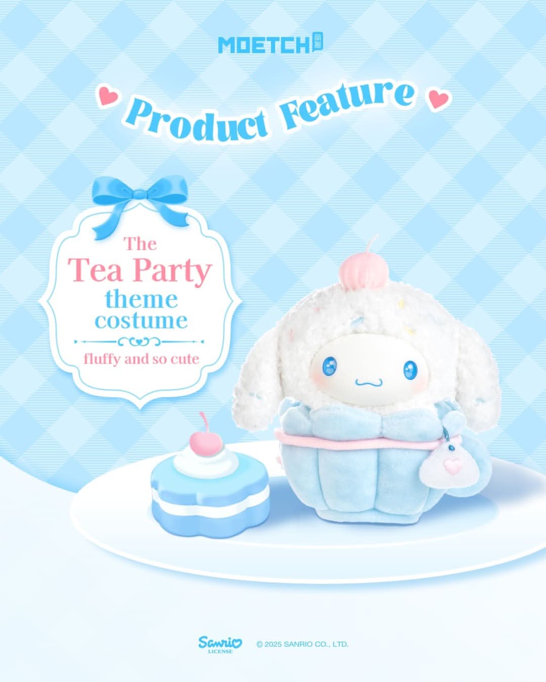 SANRIO characrers glue flutter series Plush Pendant Blind Box3
