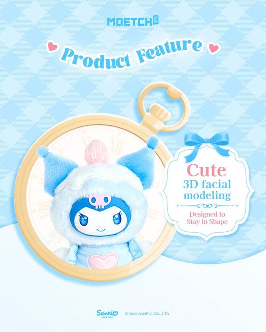 SANRIO characrers glue flutter series Plush Pendant Blind Box1