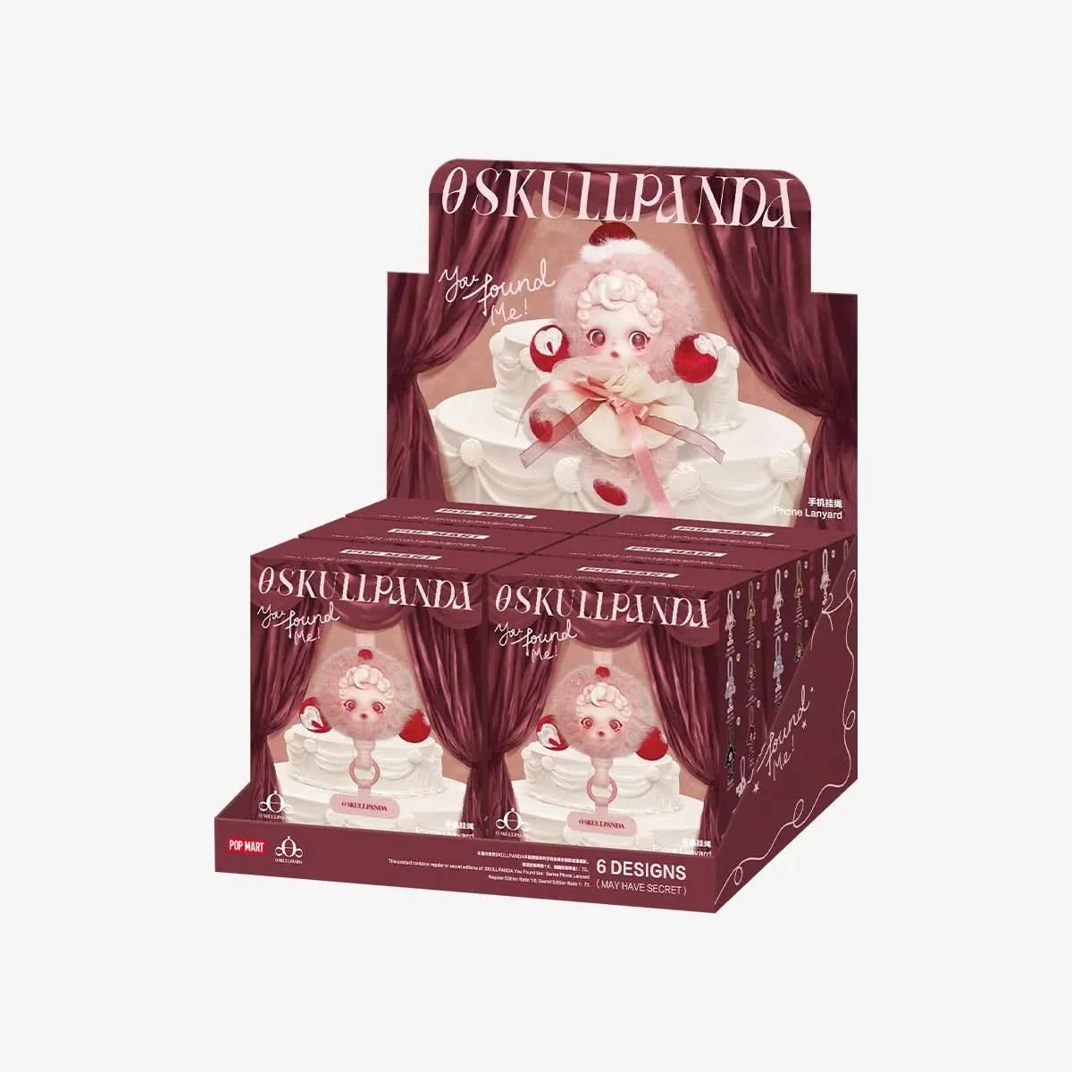 SKULLPANDA You Found Me！Series Phone Lanyard blindbox set