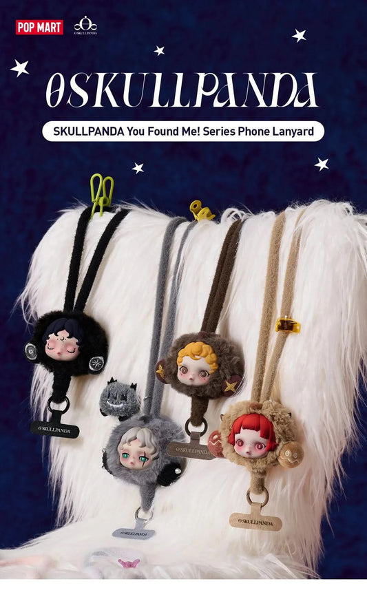 SKULLPANDA You Found Me！Series Phone Lanyard-toptoylands