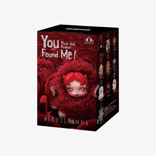 SKULLPANDA You Found Me! Series Plush Doll Pendant blindbox