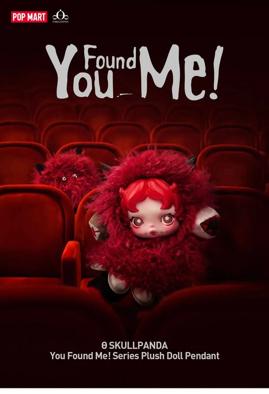 SKULLPANDA You Found Me! Series Plush Doll Pendant