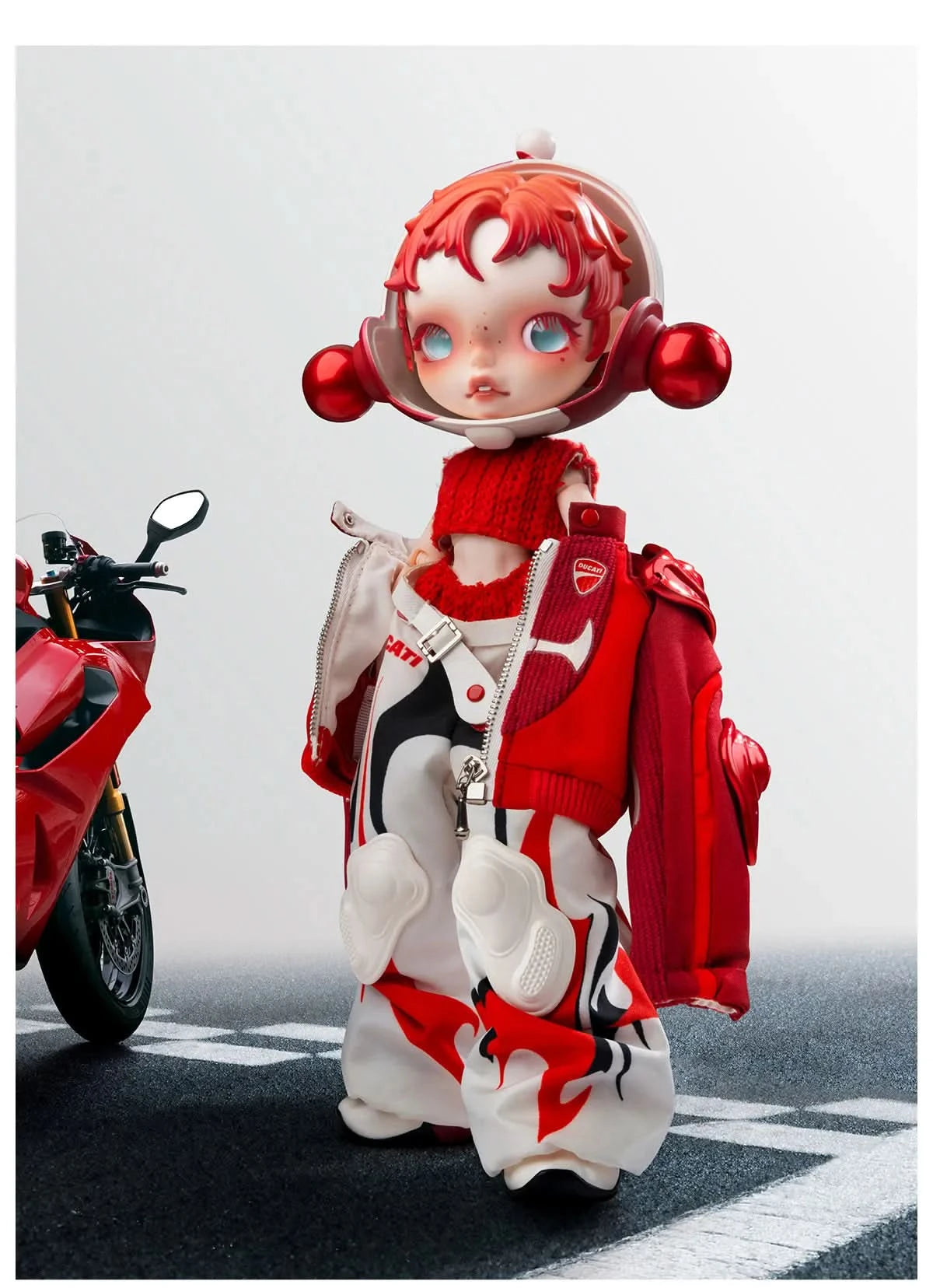 SKULLPANDA × DUCATI 1/6 Action Figure
