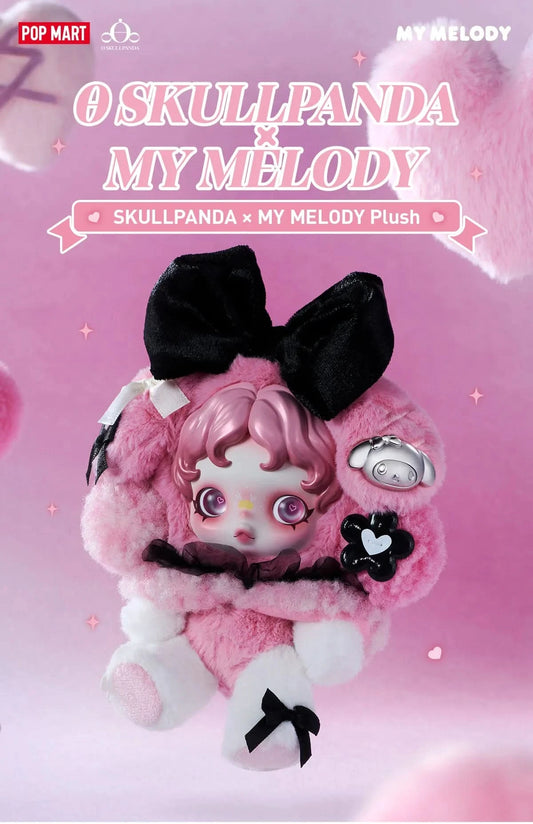 SKULLPANDA × MY MELODY Plush Toys
