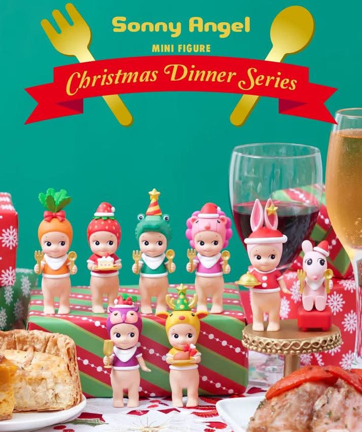 SONNY ANGEL Christmas Dinner Series Figures Blind Box - toptoylands