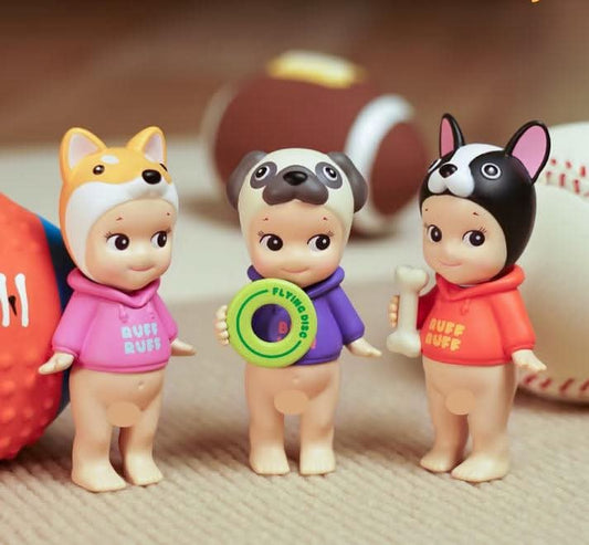 SONNY ANGEL Dog Time Series Figures, Blind Box - toptoylands