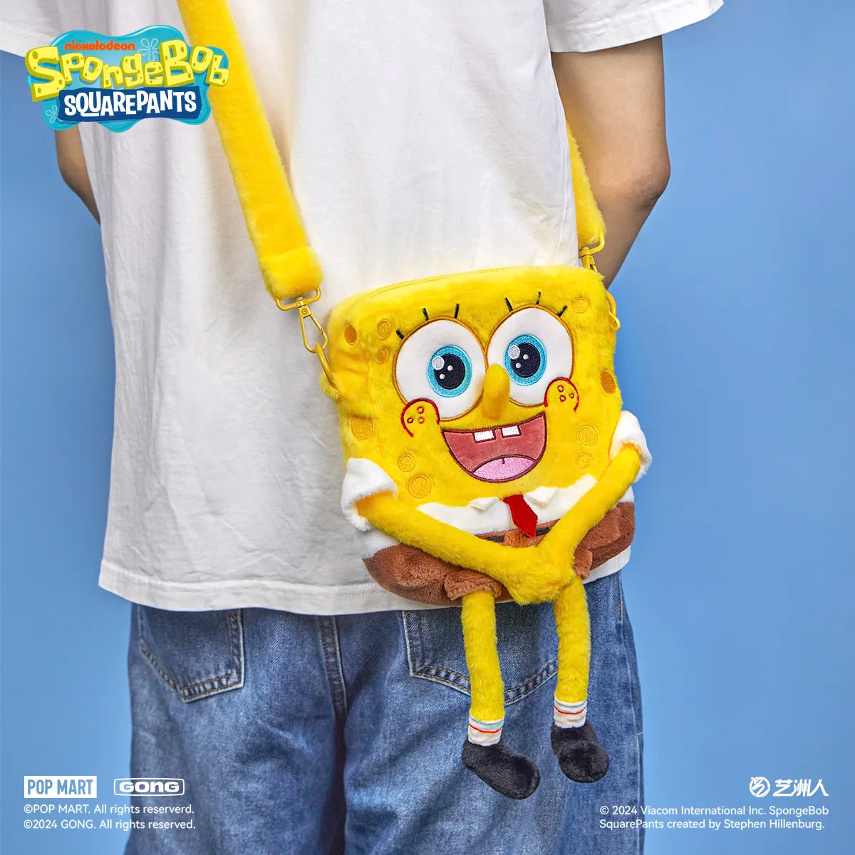 SpongeBob SquarePants Plush Shoulder Bag