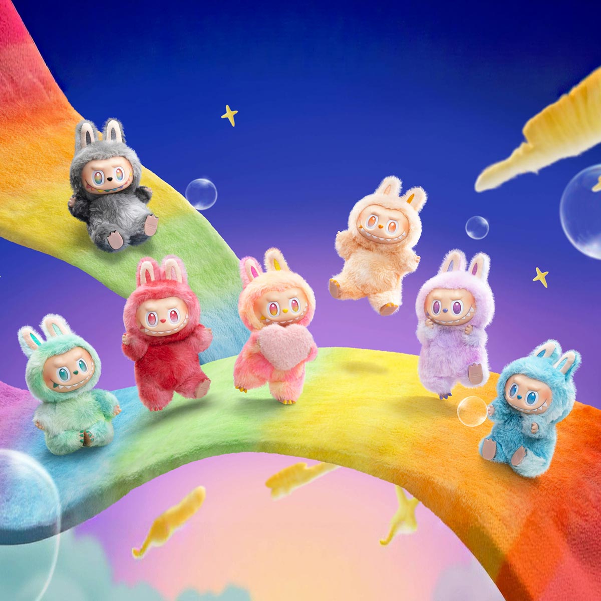 THE MONSTERS Labubu V3 Big into Energy Series-Vinyl Plush Pendant Blind Box