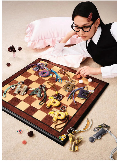 THE MONSTERS Pin for Love Series- Letter Pendant Blind Box (A-Z)