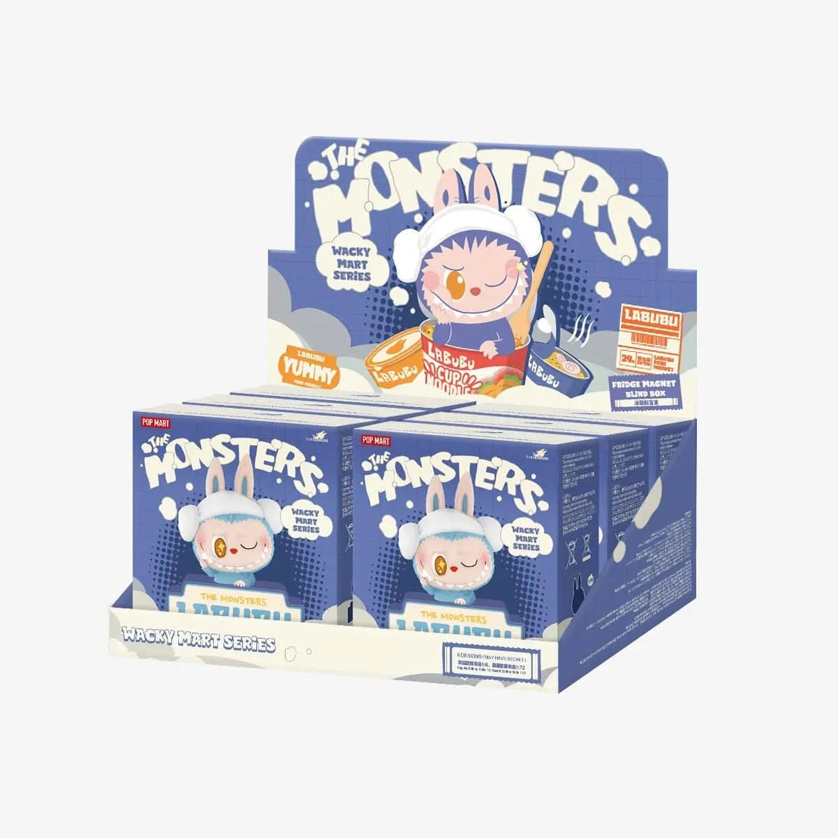 THE MONSTERS Wacky Mart Series-Fridge Magnet Blind Box - toptoylands