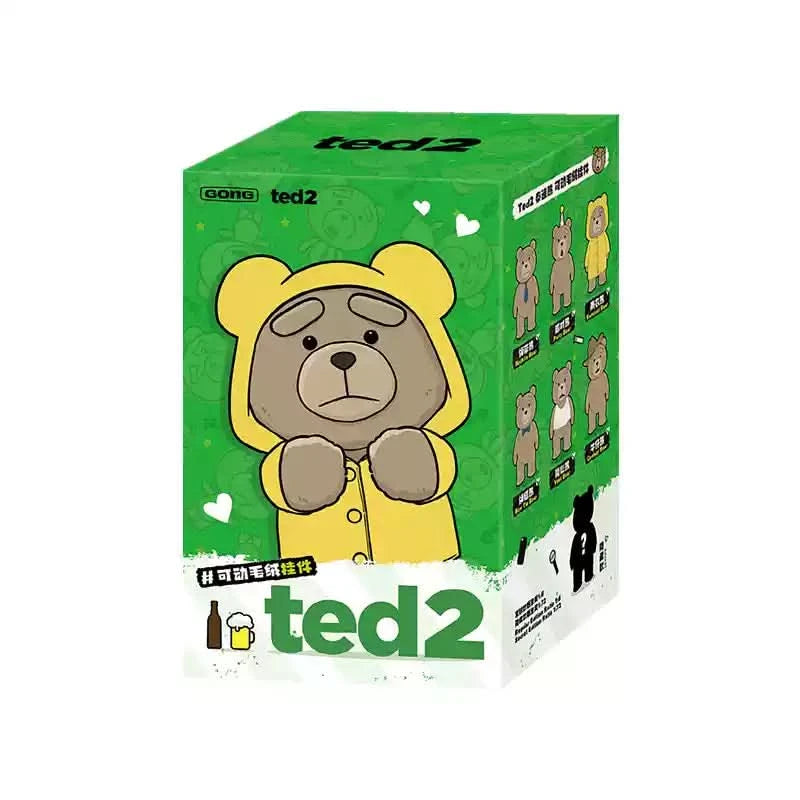 TED2 Teddy Bear Movable Plush Pendant Blind Box - toptoylands