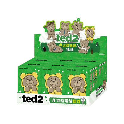 TED2 Teddy Bear Movable Plush Pendant Blind Box - toptoylands