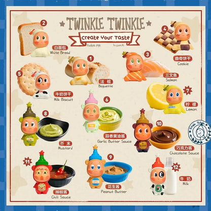 Twinkle Twinkle Create Your Taste Series Figures Blindbox - A - toptoylands