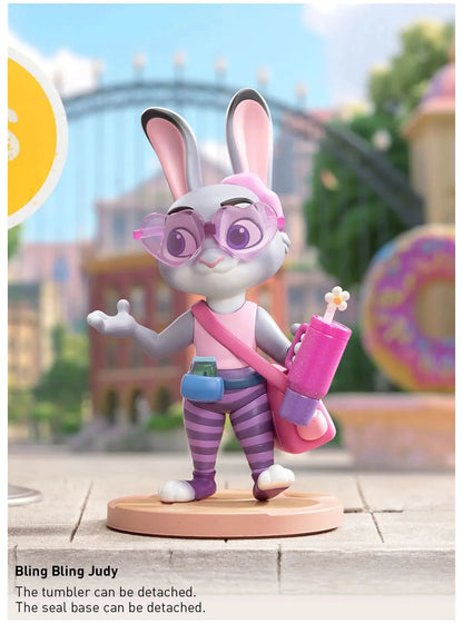 ZOOTOPIA Next Adventure Series Figures Blindbox bling bling judy