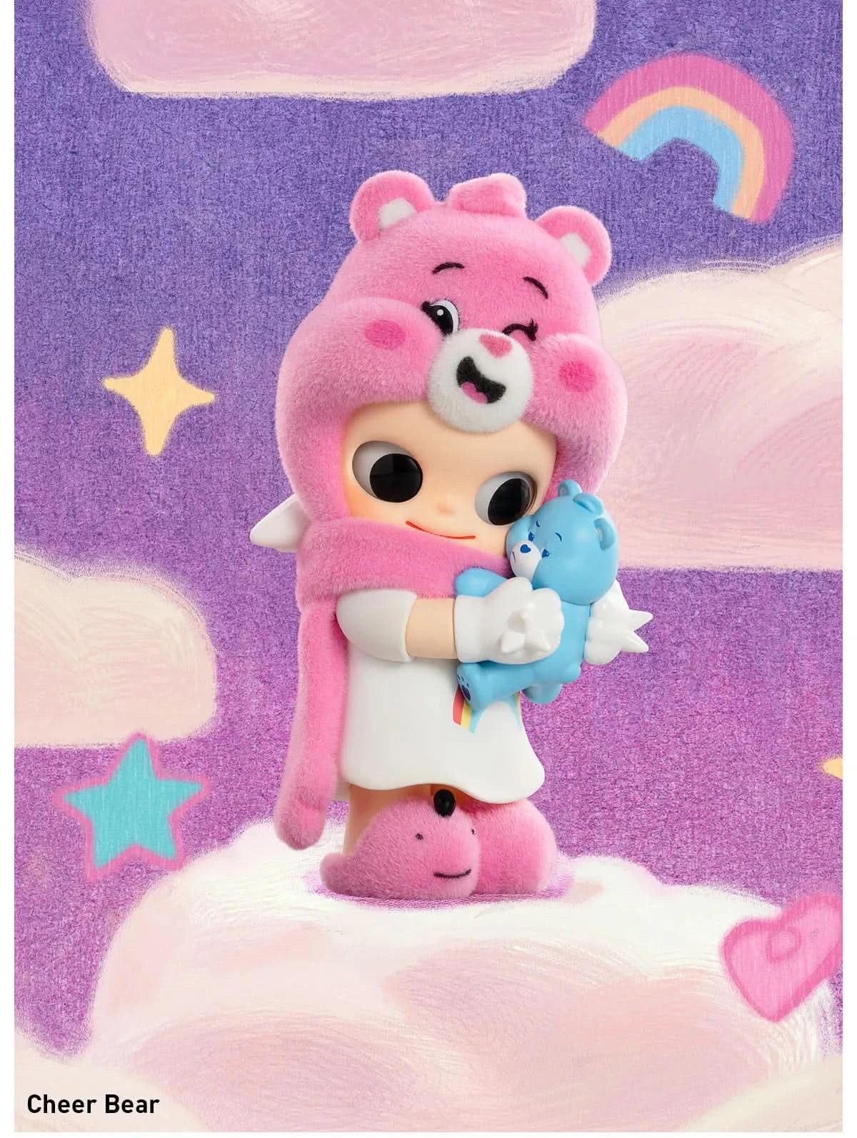ZSIGA × CARE BEARS Series Figures Kawaii Blindbox cheer bear