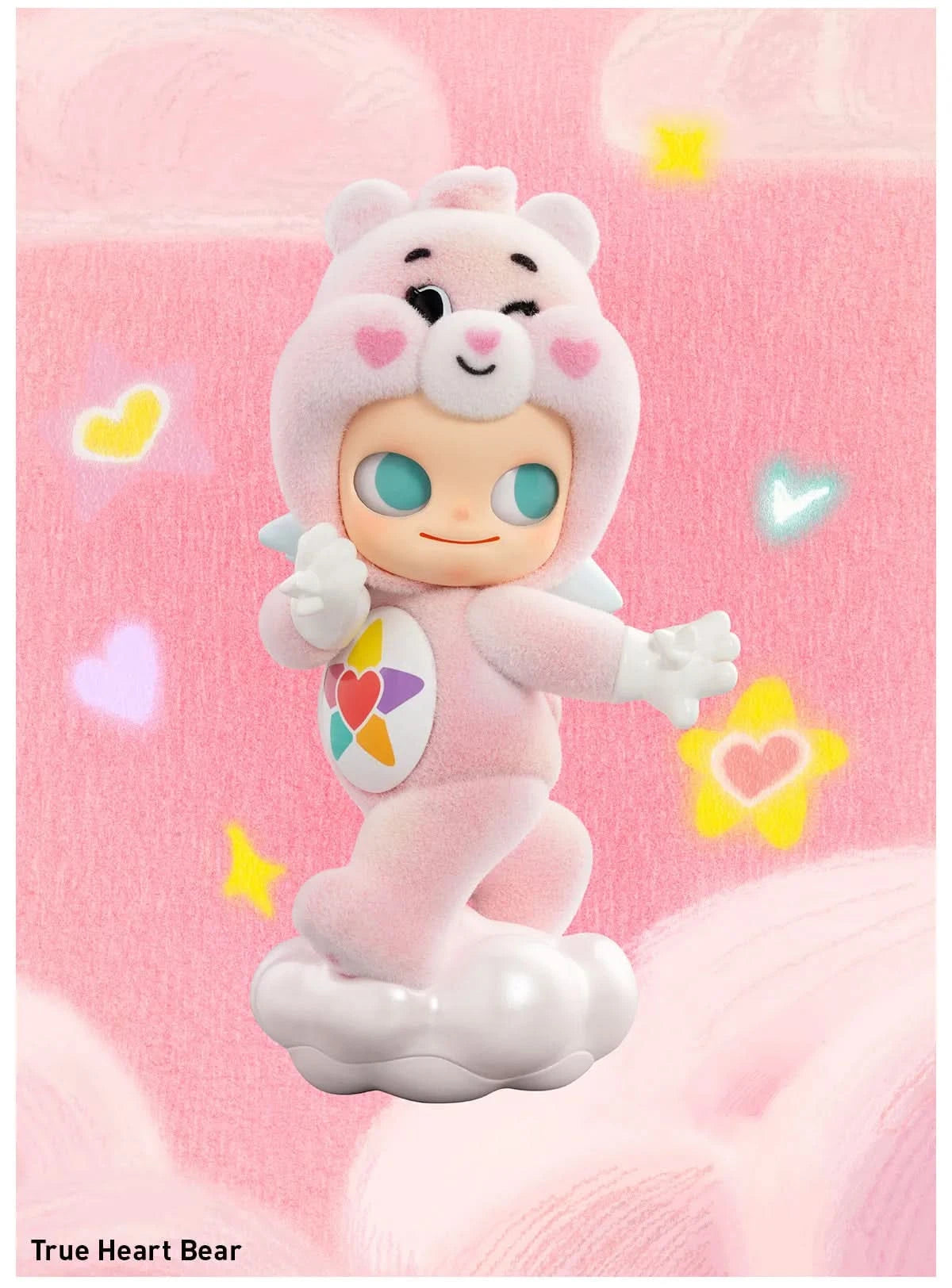 ZSIGA × CARE BEARS Series Figures Kawaii Blindbox true heart bear
