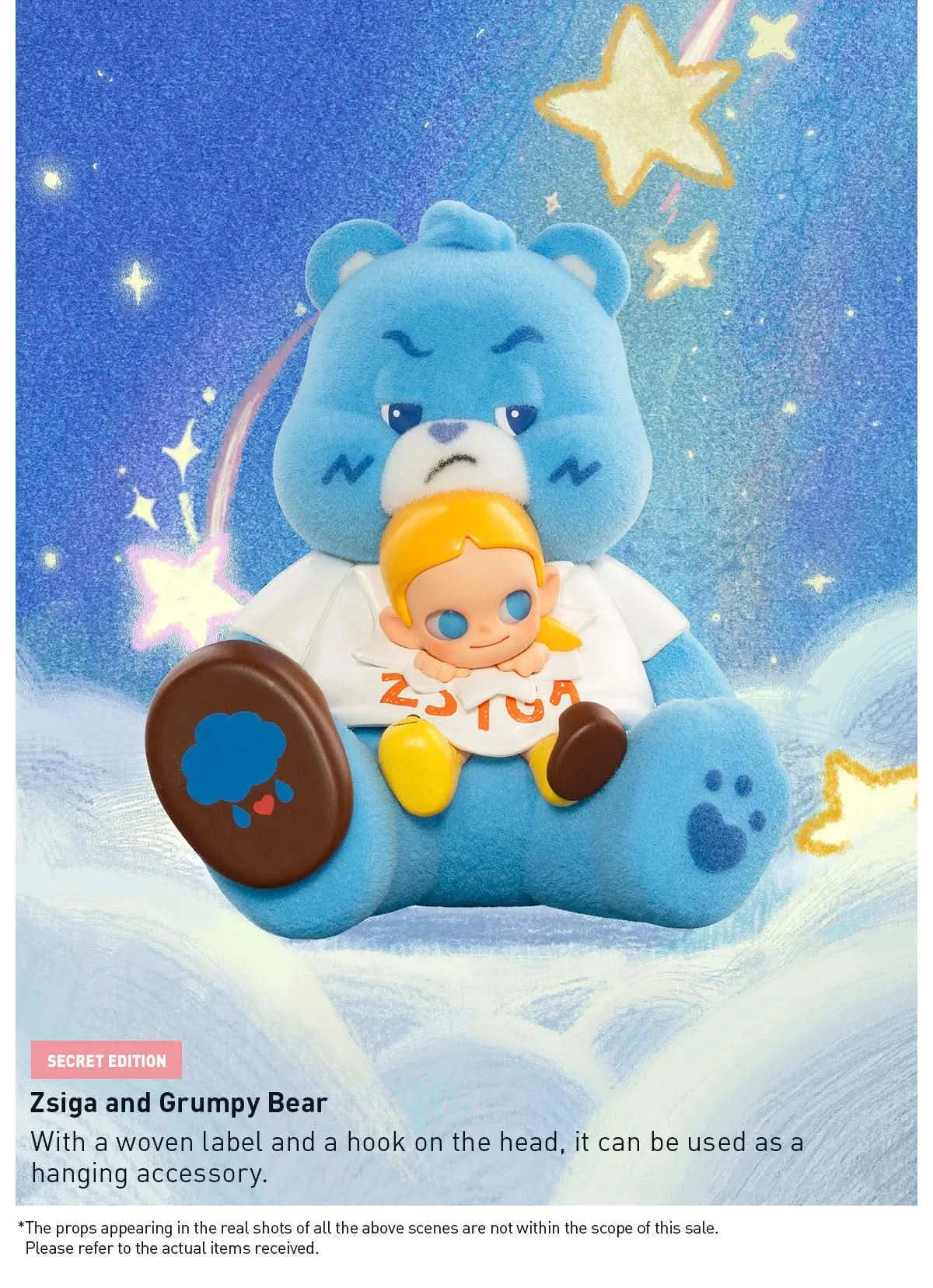 ZSIGA × CARE BEARS Series Figures Kawaii Blindbox secret