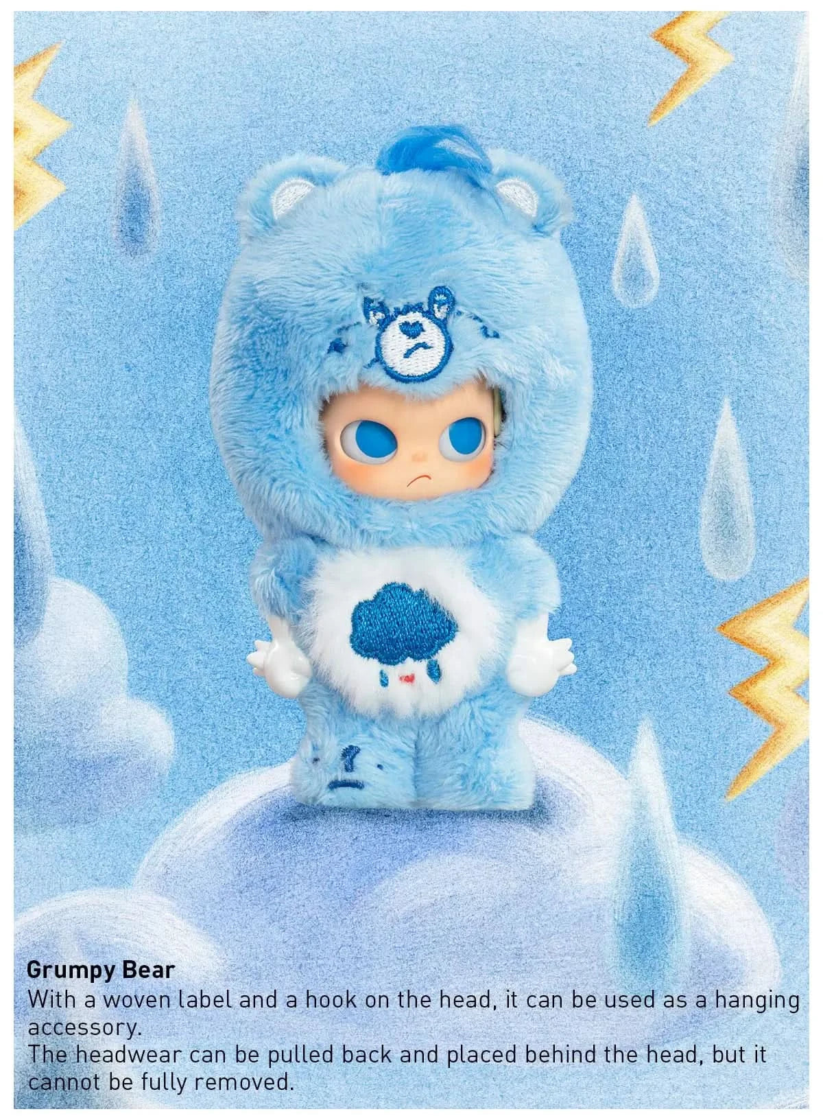 ZSIGA × CARE BEARS Series Figures Kawaii Blindbox-frumpy bear