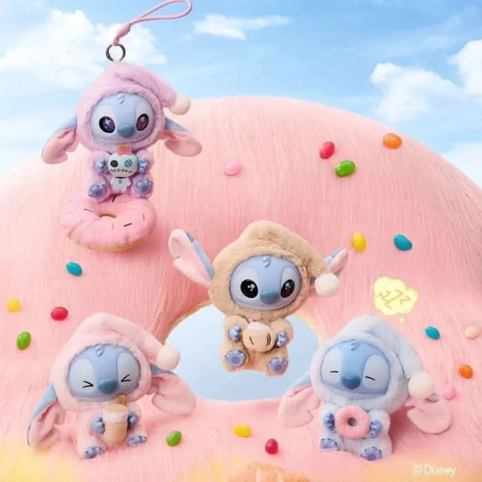 MINISO Disney Stitch Eat Something Before Sleep Series Blind Box - toptoylands